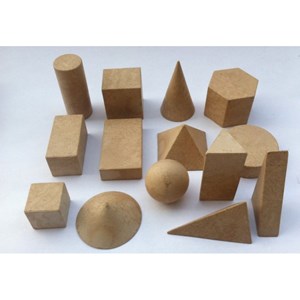 14 formes géométriques en re-wood
